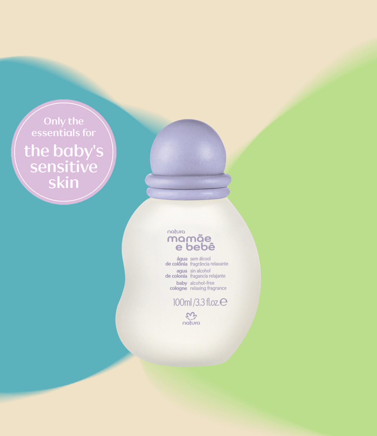 Baby Cologne Relaxing Fragrance - Mamãe e Bebê