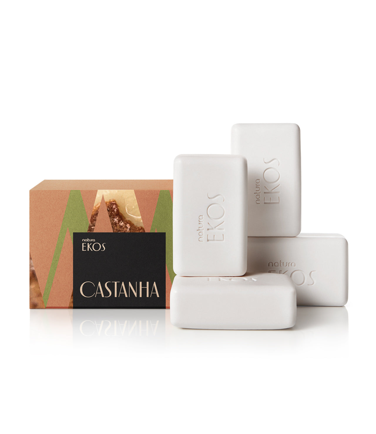 Ekos Castanha Creamy Monopack Bar Soap Set