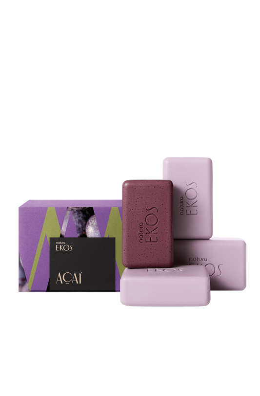 Ekos Açaí Creamy & Exfoliating Monopack Bar Soap Set_thumbnail