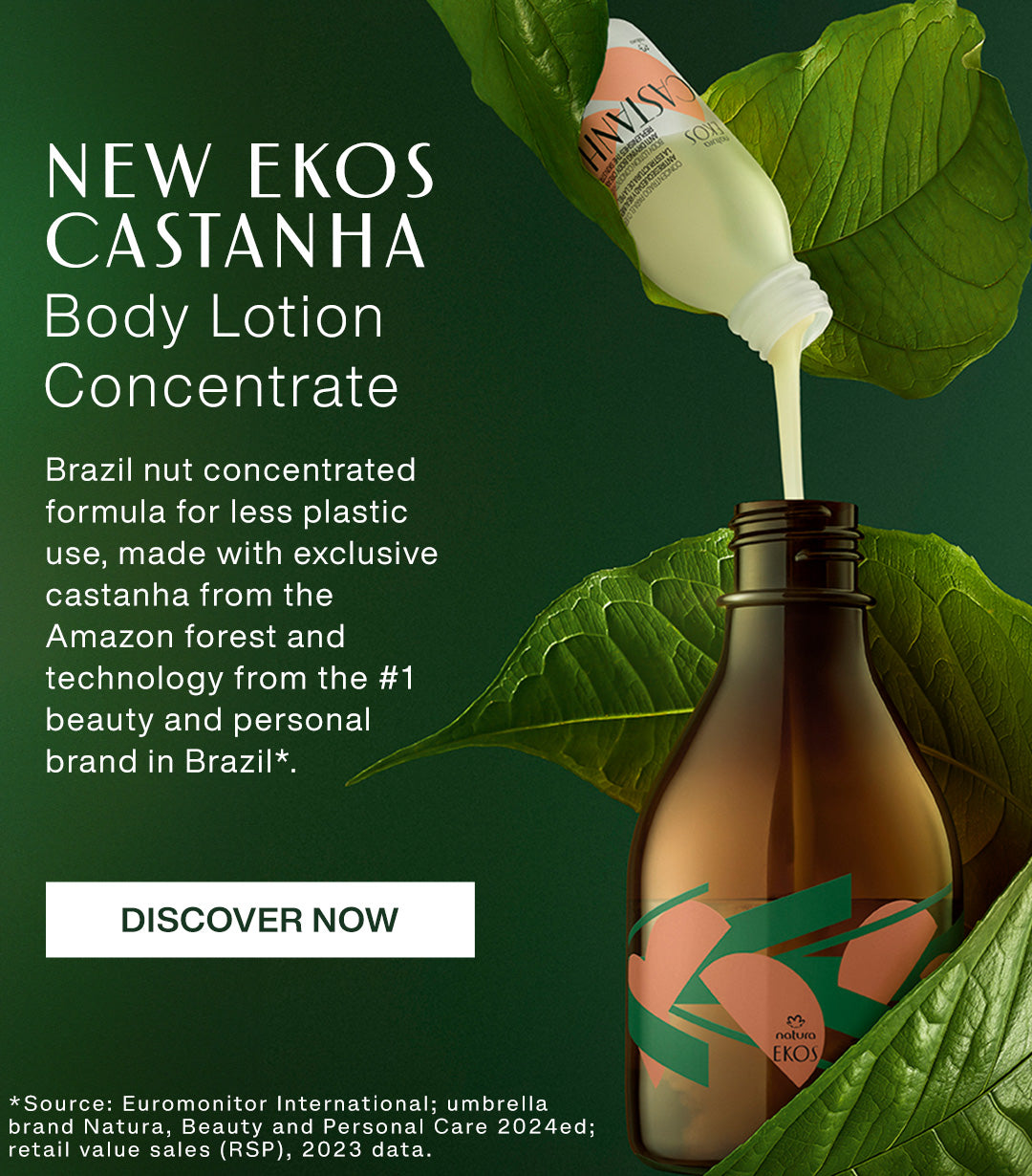 Natura Ekos Castanha Concentrate Body Lotion