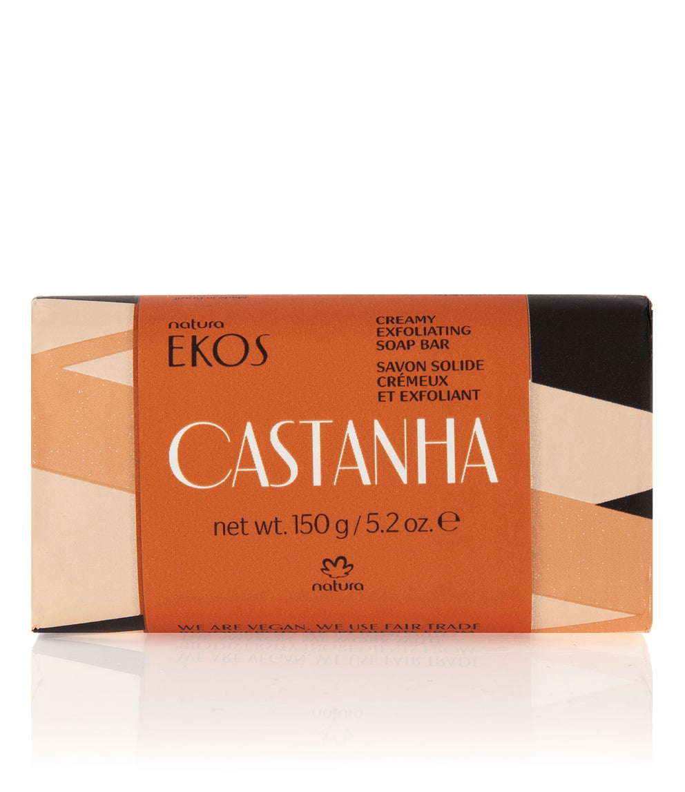 Natura - Ekos Creamy Soap Set - Maracuja, Ucuuba, Andiroba, Castanha - 100% Vegan - Based on 100% Vegetable Oils - Cruelty-Free - 4 x 100 G
